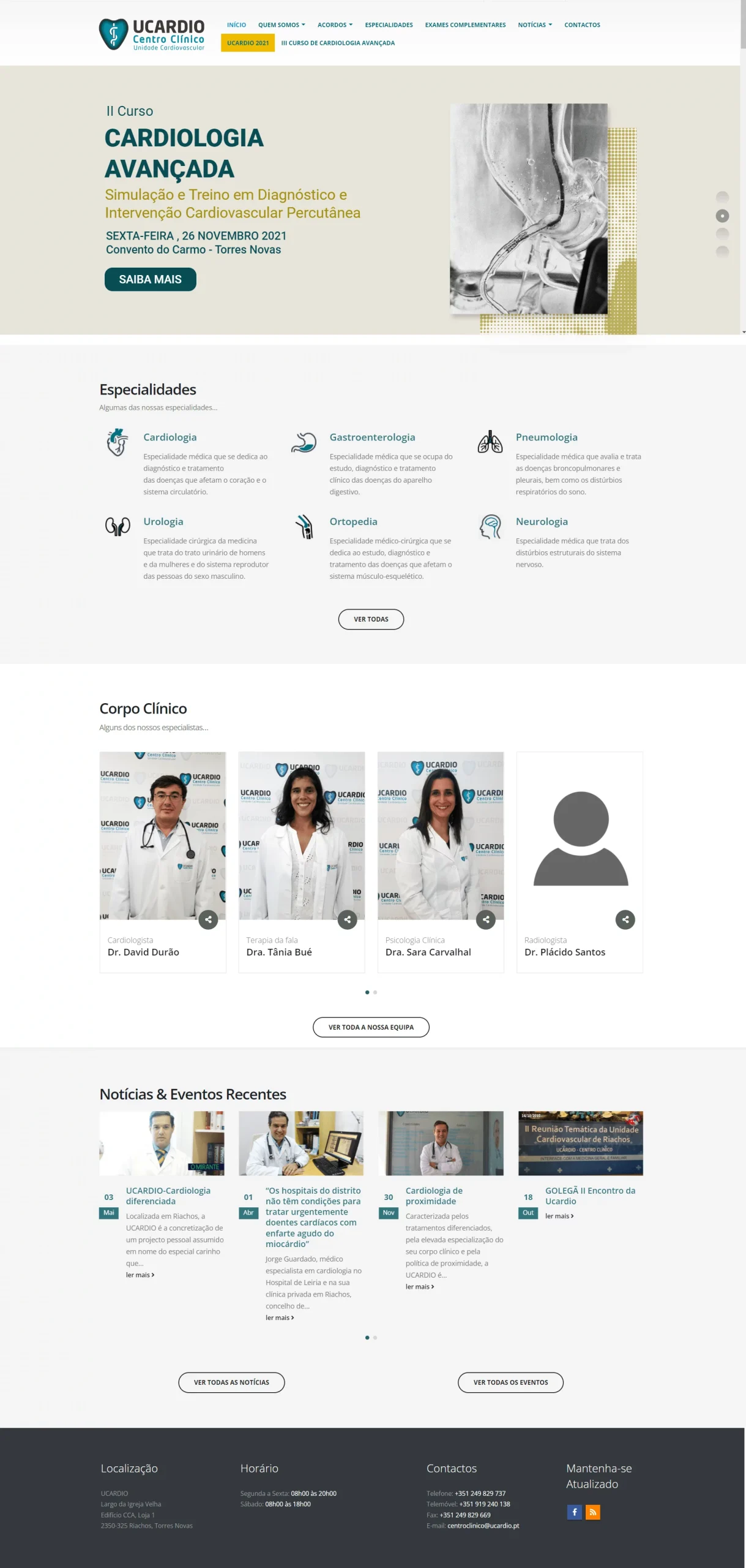 UCARDIO Website