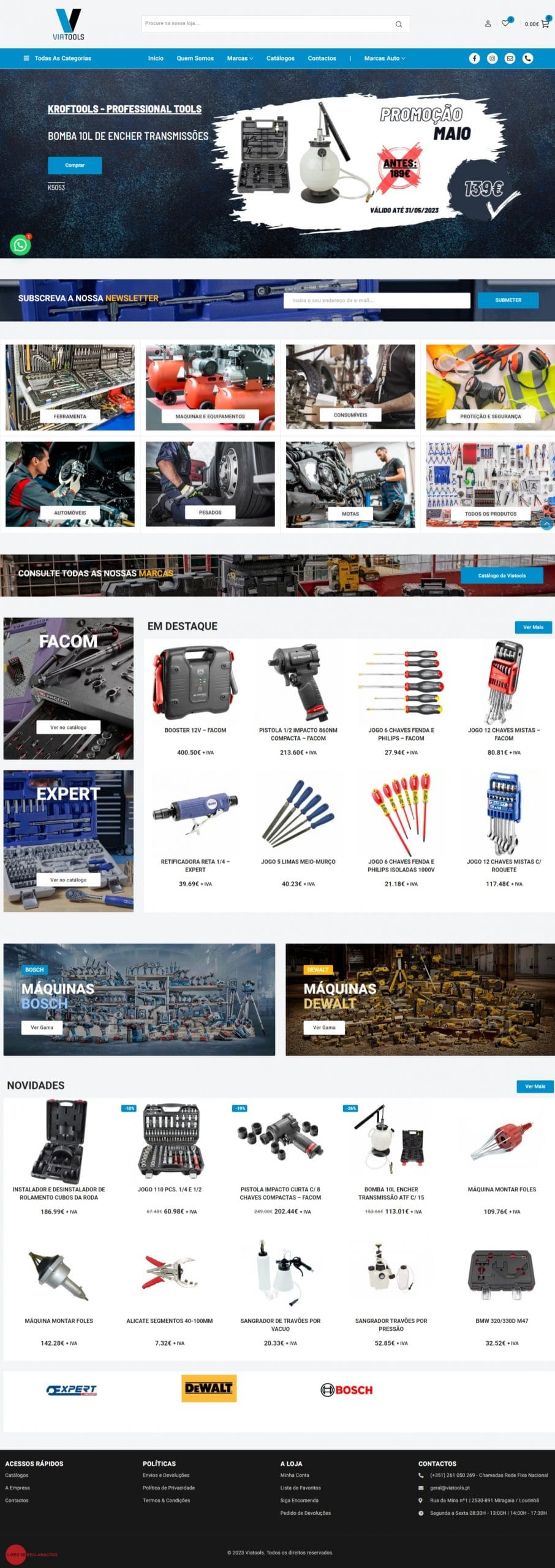 ViaTools - Homepage